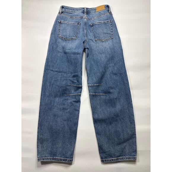 BKE Buckle Women's Taylor Low Slung Horseshoe Blue Denim Jeans - 23x28 (27x27) - Picture 2 of 6